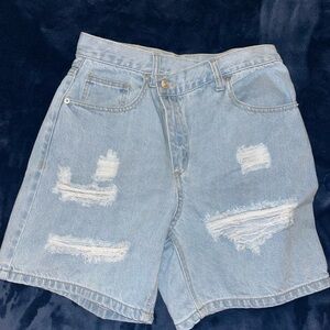 Women’s Denim Distressed Jorts